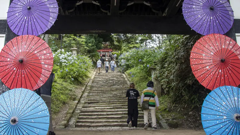 Amabiki Kannon stone steps