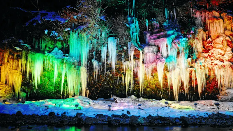 Night illumination at Misotsuchi