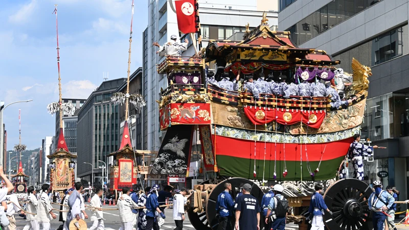 Ofunehoko ship float