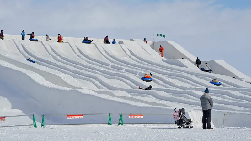 Tsudome Site snow slide